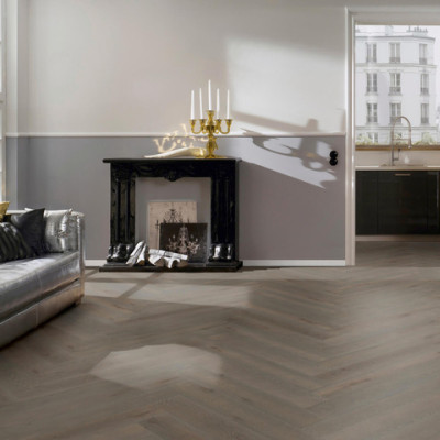 Паркетная доска Ter Hurne М12 Дуб лазурь коричневый