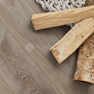 Каменно-полимерная плитка Alpine FloorДуб Грей Дождливый WPC ECO 7-4