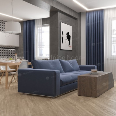 Кварц-виниловая плитка Alpine Floor Секвойя Коньячная ЕСО 6-2 LVT