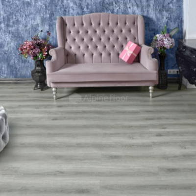 Каменно-полимерная плитка (SPC) Alpine Floor Сладж ECO 12-7 с интегрированной подложкой