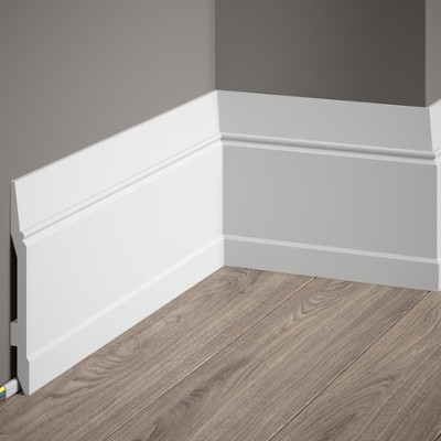 Плинтус напольный Декомастер A 104