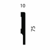 Плинтус Cosca Decor AP72 75x10x2400 мм