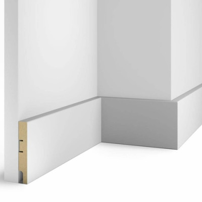 Плинтус Cosca Decor AP75 100x16x2400 мм