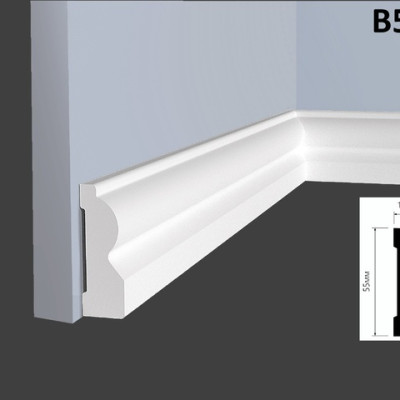 Плинтус Hi Wood В55 18х55х2000 мм