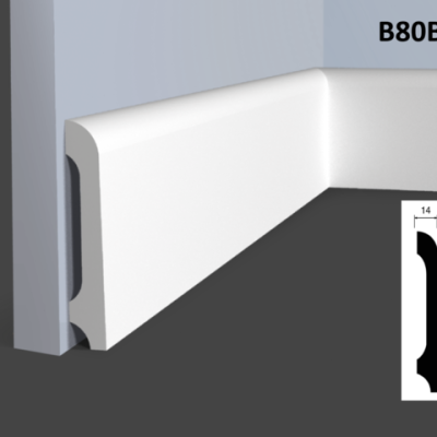 Плинтус Hi Wood B80B 14х80х2000 мм