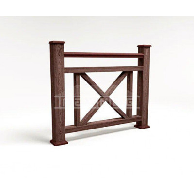 Ограждение из ДПК FG2