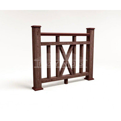 Ограждение из ДПК FG6