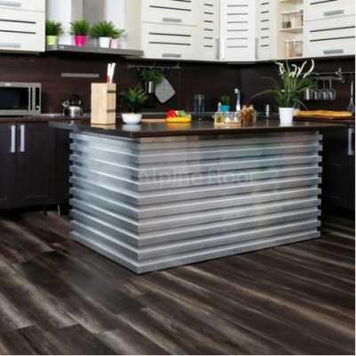 Кварцвиниловая плитка ПВХ Alpine Floor ULTRA ECO ОРЕХ ТЕМНЫЙ ECO 5-13