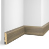 Плинтус Cosca Decor NanoFlex ЕP07 Дуб Классический 80x16x2400 мм