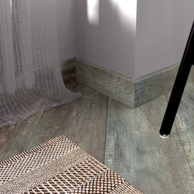 Плинтус FineFloor FF-1518/1418 Дуб Этна