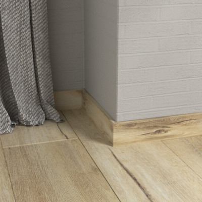 Плинтус FineFloor FF-1969/2069 Дуб Мале Плинтус FineFloor FF-1969/2069 Дуб Мале