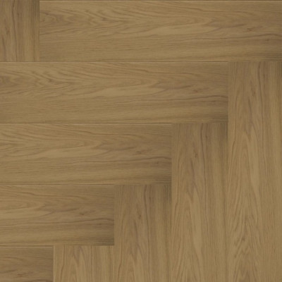 Паркетная доска Hajnowka Дуб SESAME рустик Классическая елка 12.5х148х575/500 мм