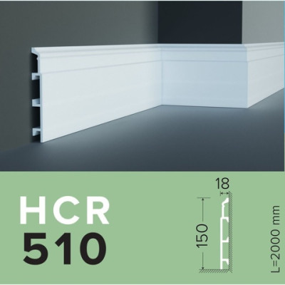 Плинтус напольный Grand Decor HCR 510