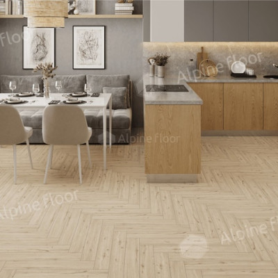 Ламинат Alpine Floor Herringbone Дуб Лион LF102-1