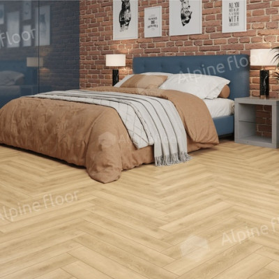 Ламинат Alpine Floor Herringbone Дуб Шампань LF102-5