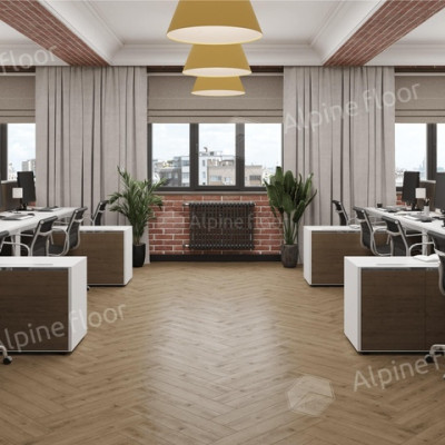 Ламинат Alpine Floor Herringbone Дуб Прованс LF102-7