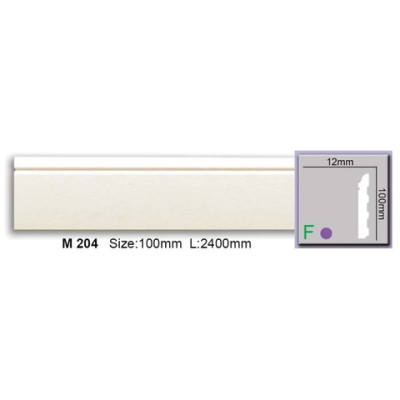 Плинтус напольный Grand Decor М204