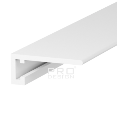 Щелевой плинтус Pro Design MINI 7067 RAL 9003 Белый