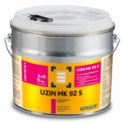 Uzin MK 92S клей двухкомпонентный (A+B) - 6кг