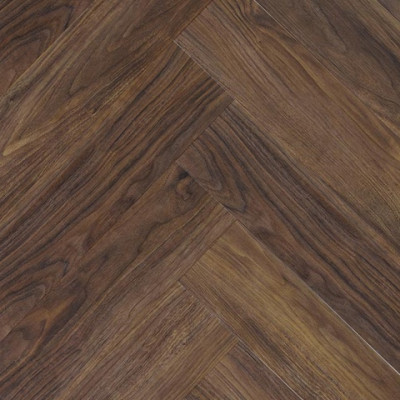 Виниловый Пол My Step Aqua LVT Herringbone Walnut Nero MSAG01