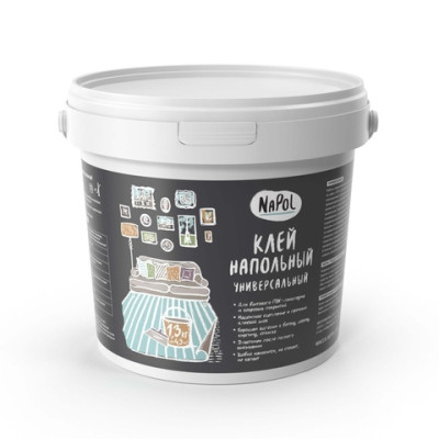 Клей напольный универсальный Napol 1.3 кг