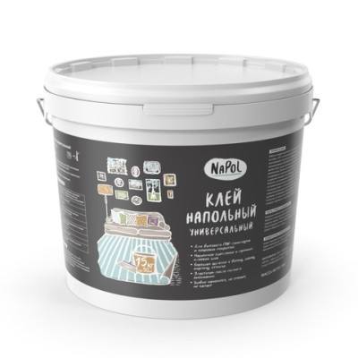 Клей напольный универсальный Napol 15 кг