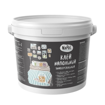 Клей напольный универсальный Napol 3 кг