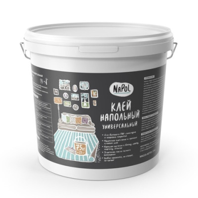 Клей напольный универсальный Napol 7,5 кг
