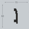 Плинтус напольный XPS Bello Deco П1 15х60х2000 мм