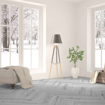 Виниловая плитка Falquon Herrigbone P1007_HB Ice Oak