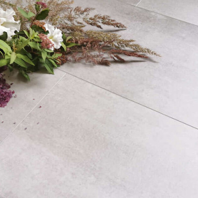 SPC-ламинат Stone Floor Плитка Серая