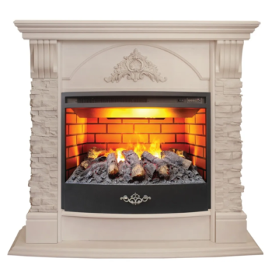 Каминокомплект Портал ATHENA WT с очагом 3D FIRESTAR 25