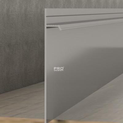 Скрытый плинтус Pro Design 323 2700мм не анодированный