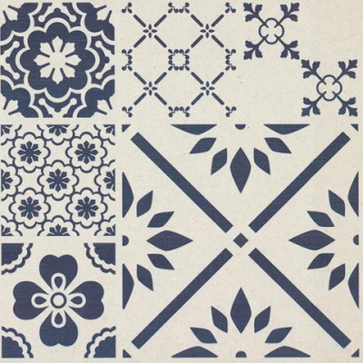 Пробковый пол Viva Cork Vita Decor Retile Blue 4 мм