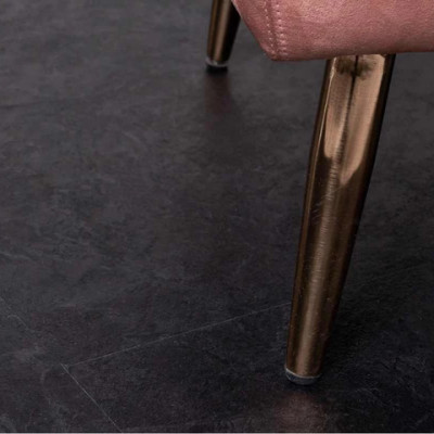 Виниловый ламинат CERAMO VINILAM Stone Сланцевый Чёрный 61607 Glue