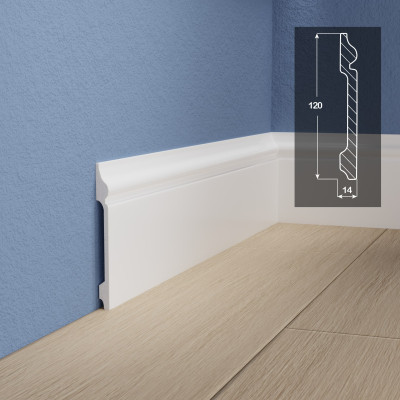 Плинтус GRACE FLINT 120 GRAND