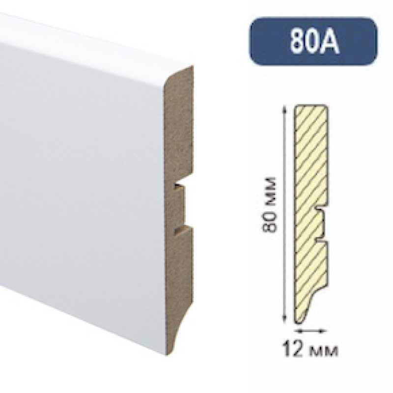 Плинтус GRACE МДФ DUROWOOD 80А