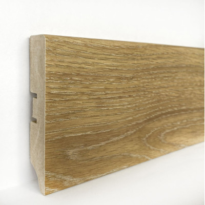 Плинтус SmartProfile МДФ Premium 80A - Браш 035