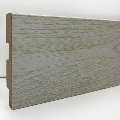 Плинтус WellMaker МДФ НМ-1780 Беленый