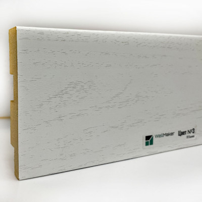 Плинтус WellMaker МДФ НМ-1780 Бьянко