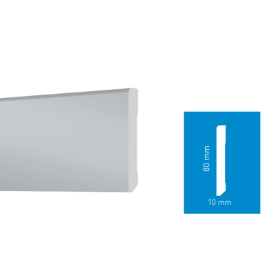 Плинтус Arbiton Stiq S0810 серый