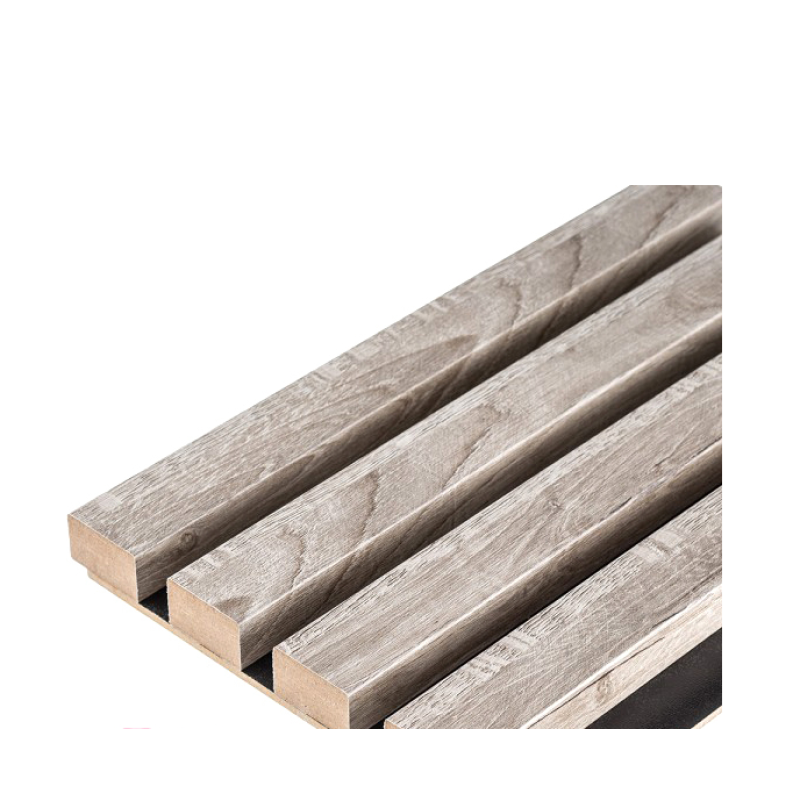 Реечная панель Grace МДФ панель 3D Line Modern L03 Ель серебристая