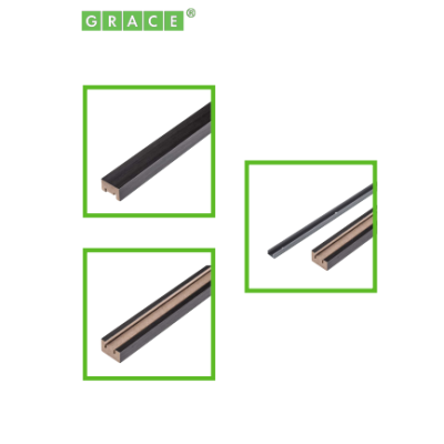 Финишная рейка для реечной панели Grace с монтажной планкой в комплекте (в ассортименте)