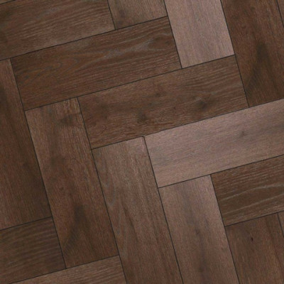 Паркетная доска Hajnowka Дуб TERRA рустик Классическая елка 12.5х148х575/500 мм