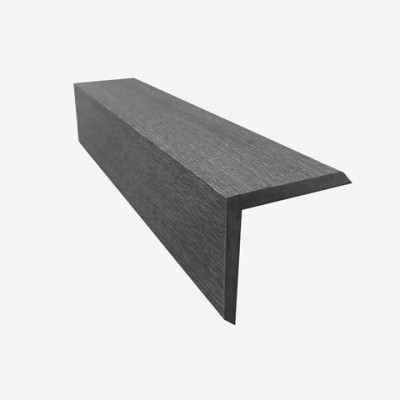 Уголок для террасной доски Графит 4м