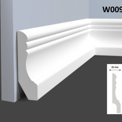 Плинтус Hi Wood W009R 25х100х2000 мм
