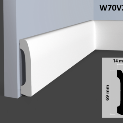 Плинтус Hi Wood B70V2 14х69х2000 мм
