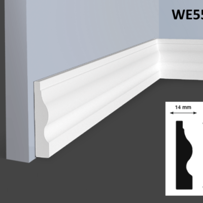Плинтус Hi Wood WE55 14х55х2000 мм