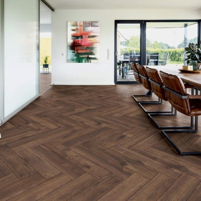Ламинат Ter Hurne Herringbone Дуб Кабин Y08