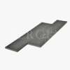 Заборная доска Bergia Forte Linden Графит 130×12 мм